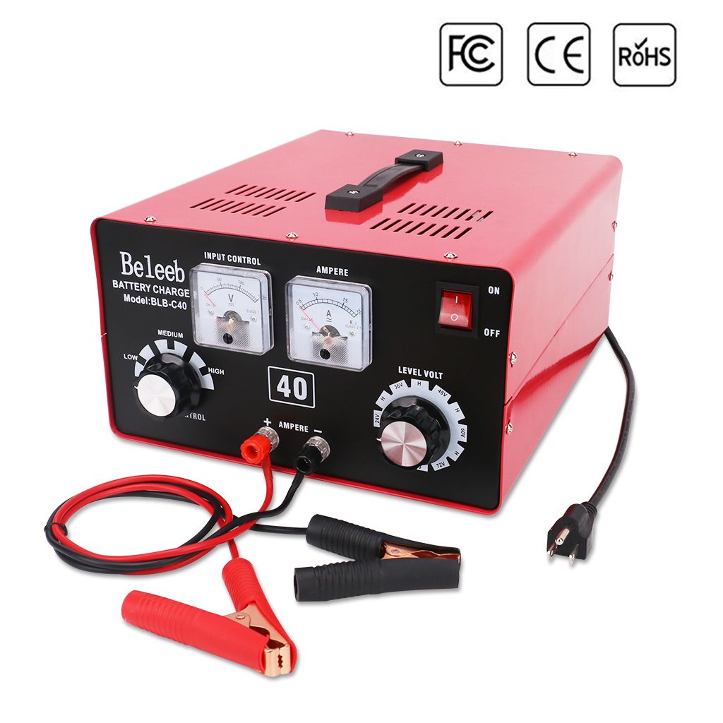2020 Beleeb BLB C40 Battery Charger,12V/24V/36V/48V/60V/72V Voltage And