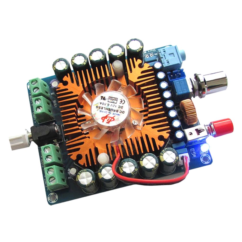 2021 Digital Amplifier Board HiFi 4 Channel Stereo Audio Amplifier
