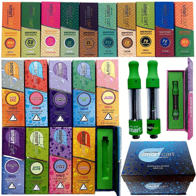 Clear Edition SmartBud Smart Cart Vape Cartridge Packaging Box