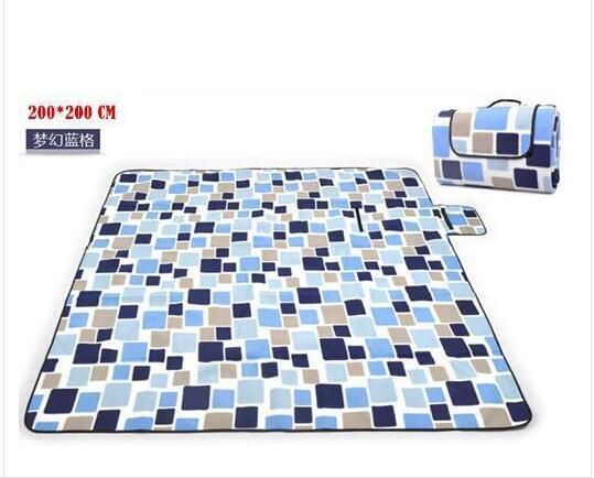 200 200cm Thicken Waterproof Moistureproof Folding Camping Mat Large Beach Mats Cheap Picnic Blanket Outdoor Tent Sleeping Pad