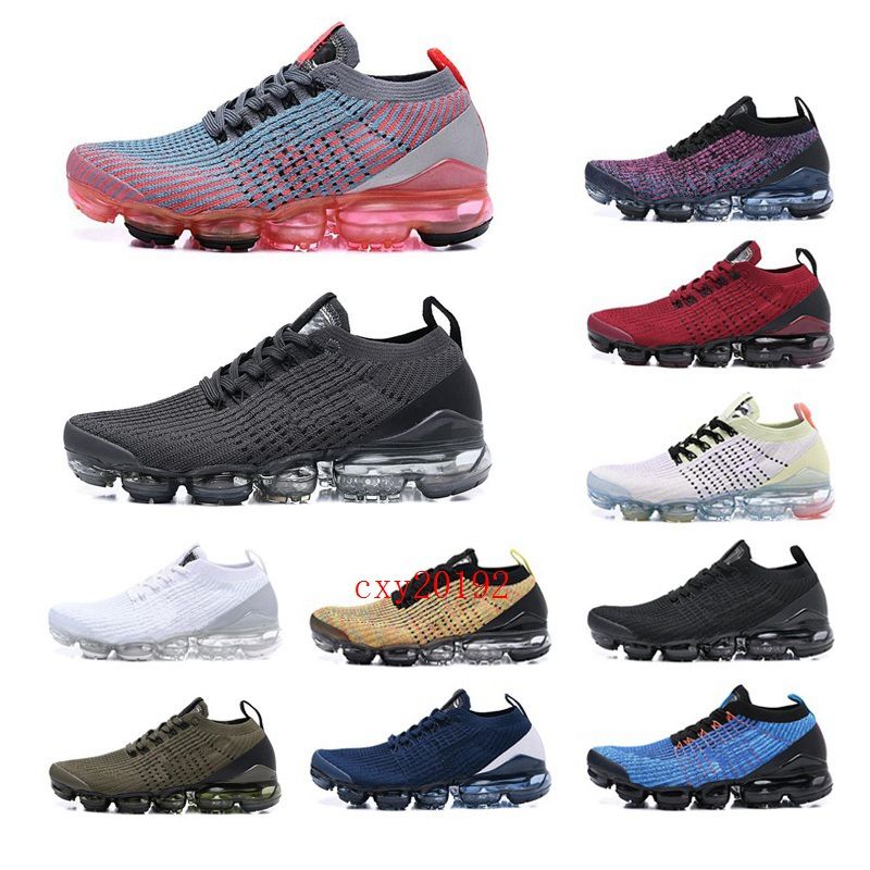 Nike mens White Vapormax Flyknit 3.0 Retro Future Lyst