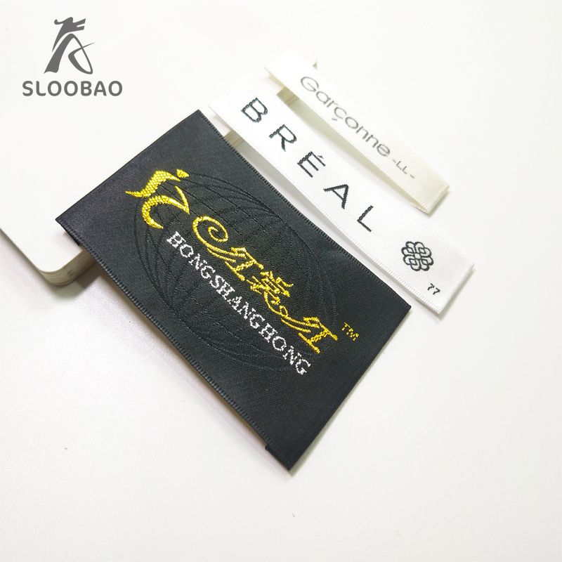 2019 Garment Wooden Shuttle Machine Woven Label Tag Customized 2019 Garment Wooden Shuttle Machine Woven Label Tag Customized Clothing Embroidered Labels Logo Damask Silk Printing From Sloobao 0 04 Dhgate Com