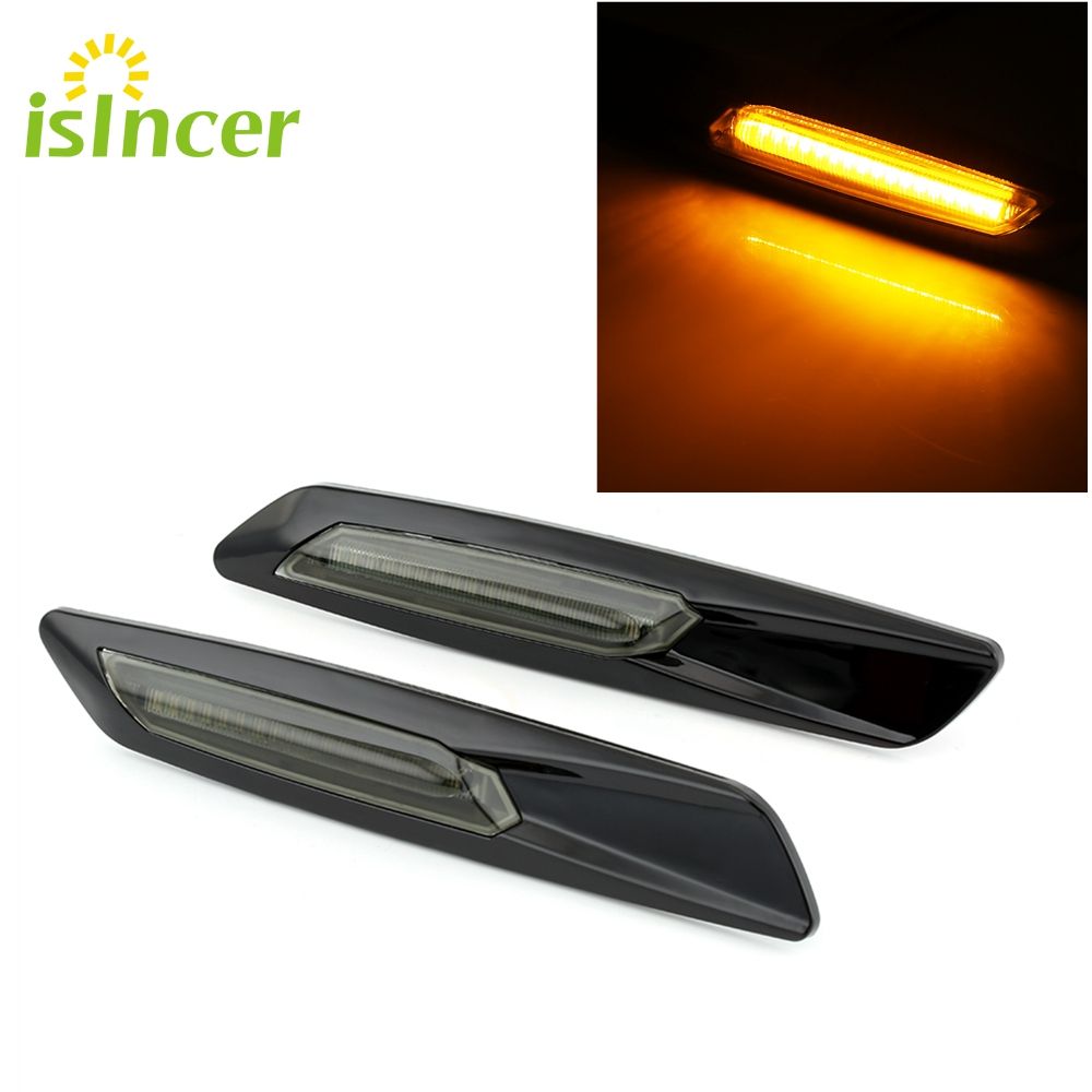 2019 Led Turn Signals Side Marker Lights Amber Light Black Trim Led