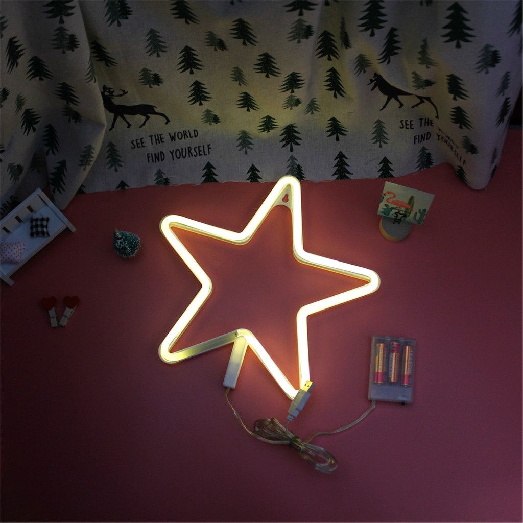 2019 Flamingo LED Night Light Neon Light For Festival Party Night