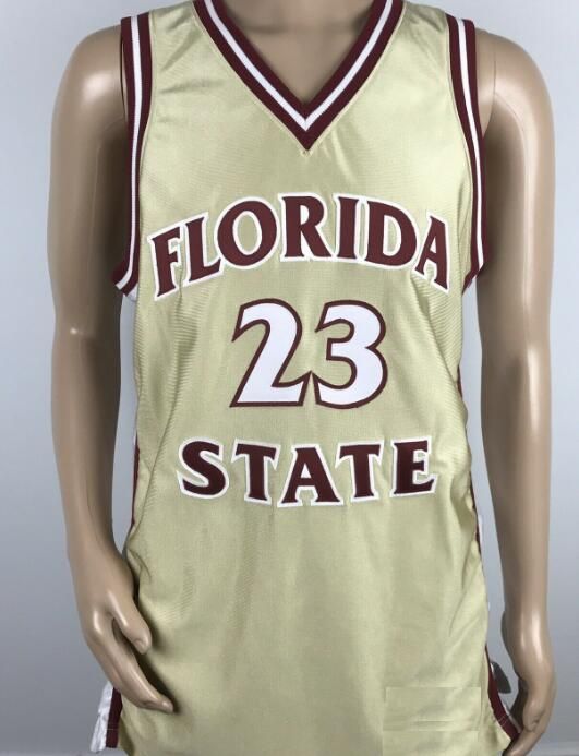 2021 Vtg NWT 90s FSU Florida State Seminoles Custom Basketball Jersey