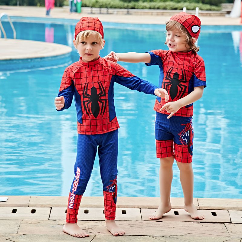 2021 Swimwear Children Boy Swimsuit Two Piece Bathing