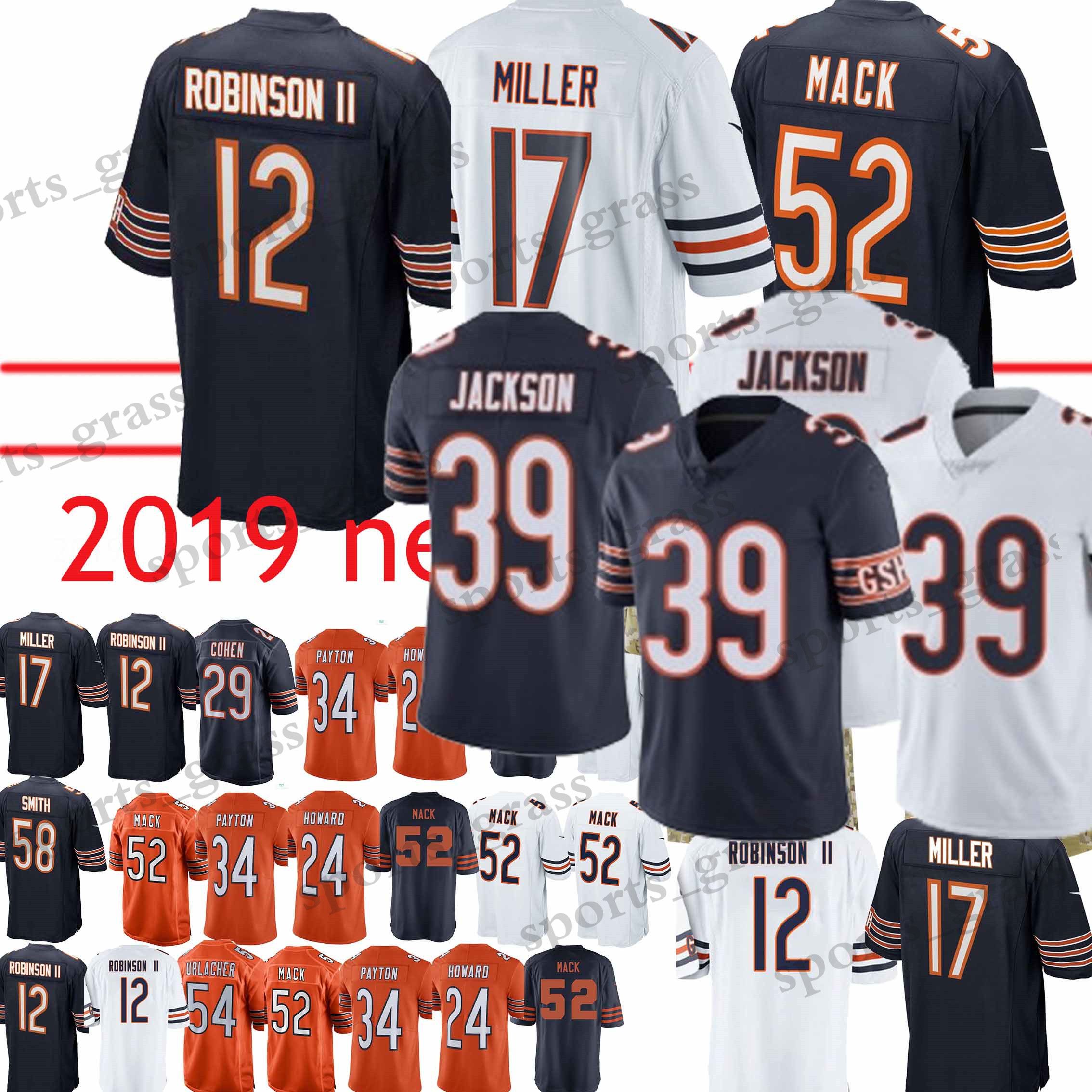 eddie jackson bears jersey