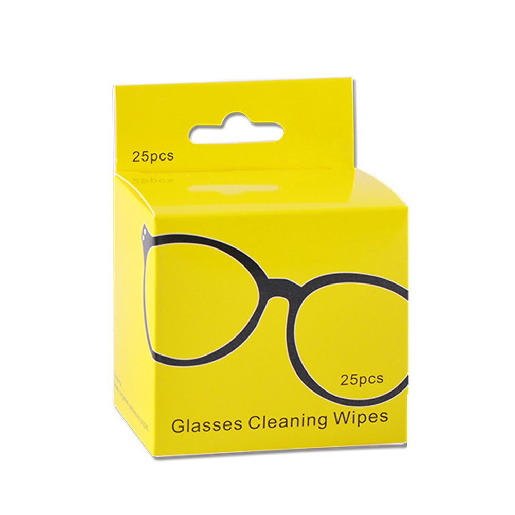 2021 Glasses Cleaning Wipes Alcohol Pre Moisten Eyeglass Camera Lens