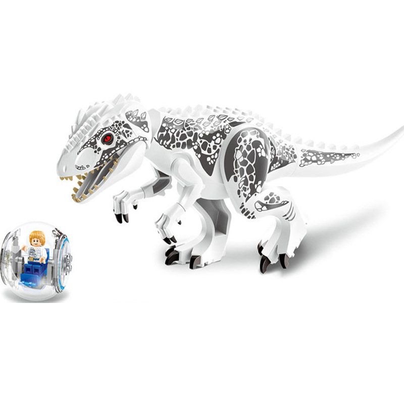 2pcsset Jurassic Dinosaur Blocks Tyrannosaurs Rex Model Building Blocks Enlighten Figure Toys For Children Compatible Legoe - selling dominus rex for roblox card