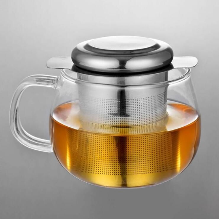 2021 Fine Mesh Tea Strainer Lid Tea And Coffee Filters Reusable