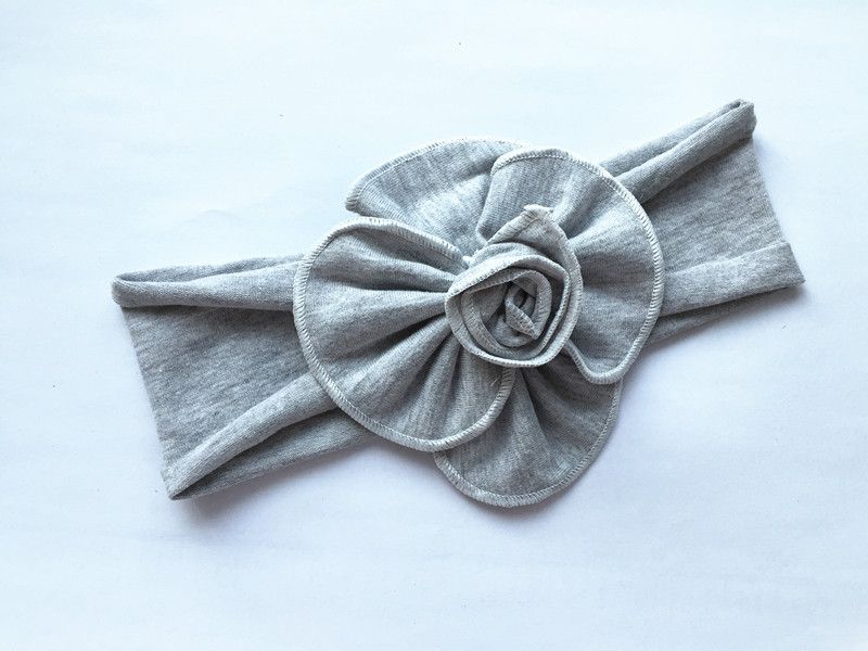 Children S Hair Band Baby Flower Knit Headband Children S Popular