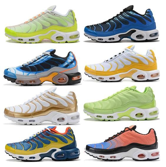 green and gold tennis shoes