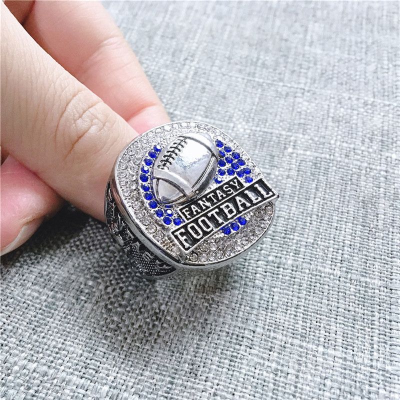 2021 Custom Championship Rings Newest 2019 Fantasy Football Champion Ring Memorial Sports Fans