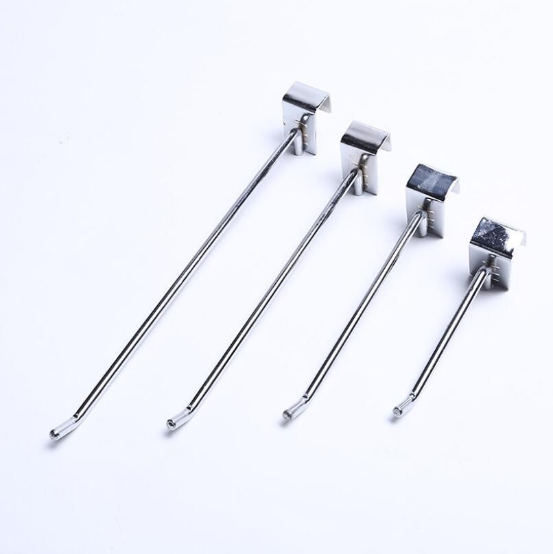 2021 Slotted Hook Goods Shelves Slatwall Single Hooks Portable Pin Shop