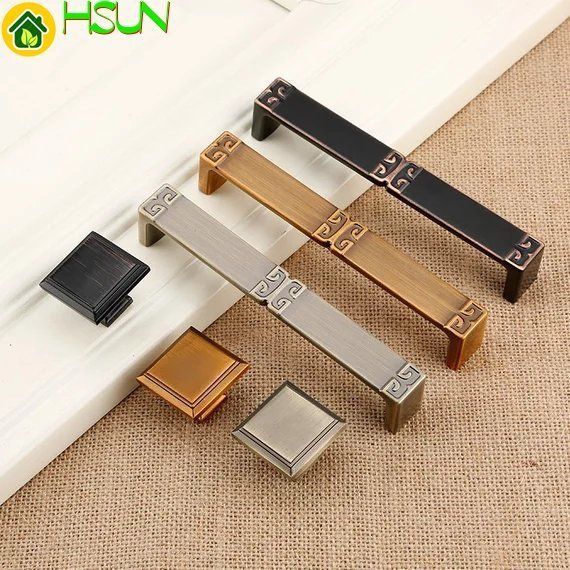 2019 3 75 5 Square Knobs Cabinet Handles Pulls Dresser 3 75 5 Square Knobs Cabinet Handles Pulls Dresser Drawer Pull Antique Brass Oil Rubbed Bronze Kitchen Hardware