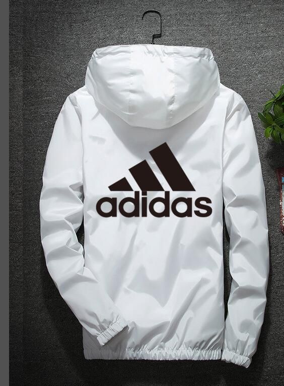 adidas mens waterproof hooded jacket windbreaker