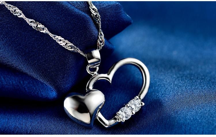 Wholesale 88 Valentine Day Gift Top Quality Women S925 Sterling Silver CZ Pendants For Necklaces ...