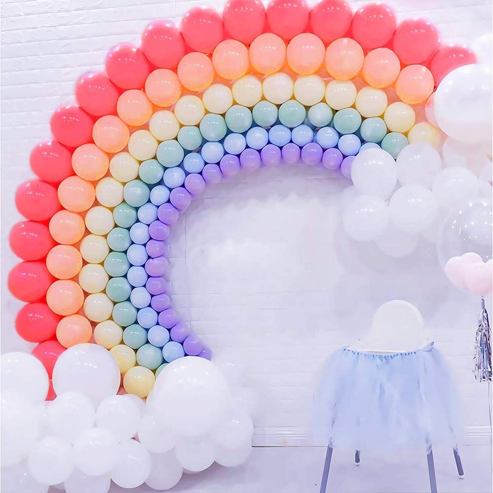 2021 Rainbow Balloon Garland Arch Kit For Anniversary Decorations Baby