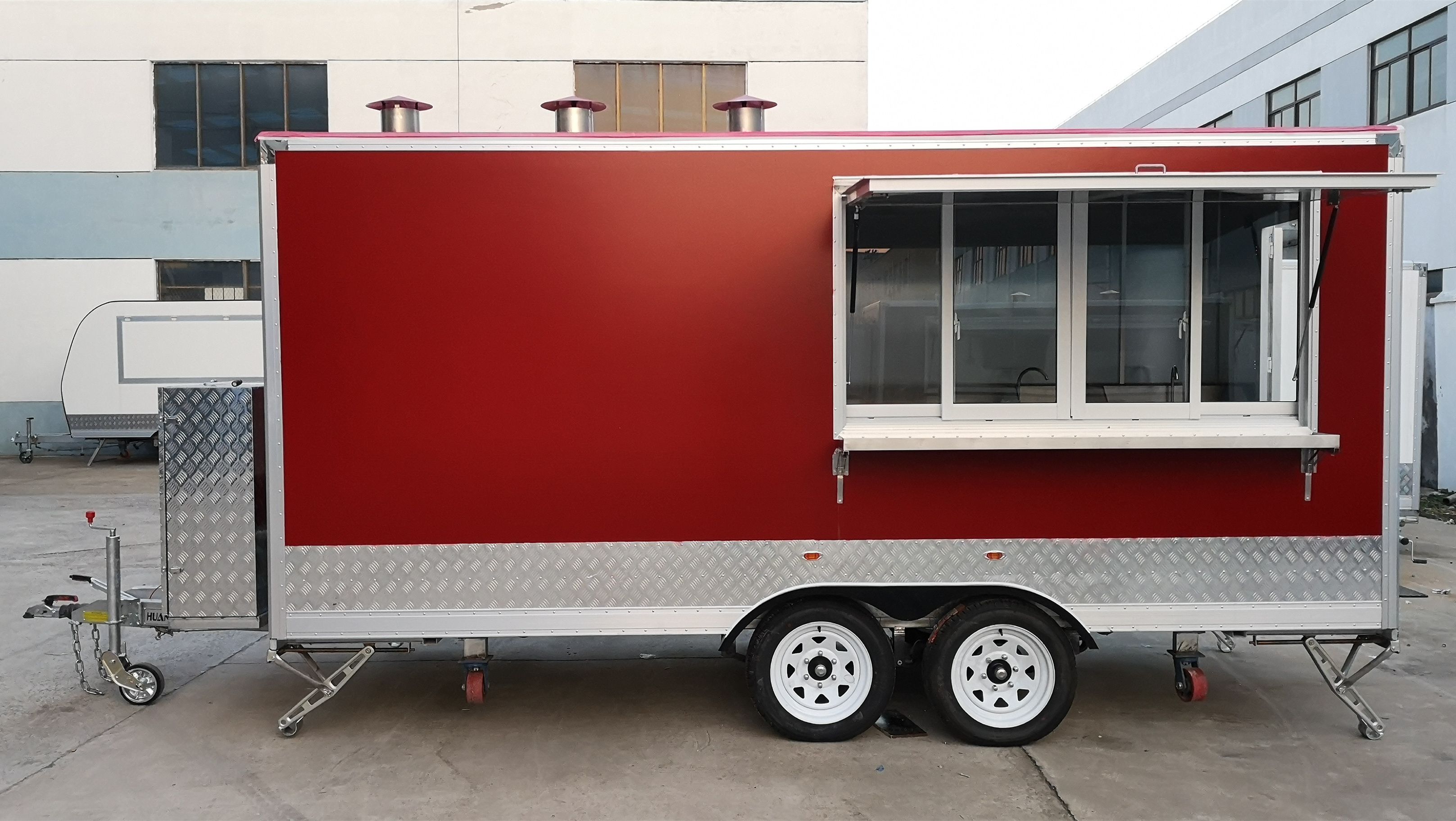 Food Truck Concession Trailer Mobile Shop From Huanmai, $15000.0