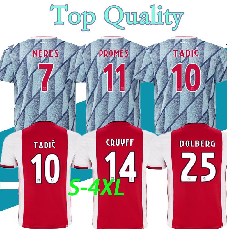 2020 S 4XL 2020 2021 Top Quality Adult Ajax FC Soccer ...