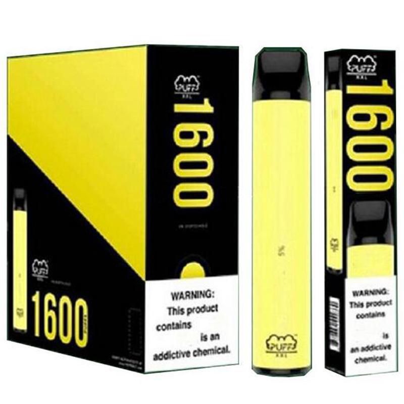 How Many Times Can You Charge A Hyde Newest PUFF XXL 1600 Puffs Hits Disposable Device Vape Pen Pre Filled