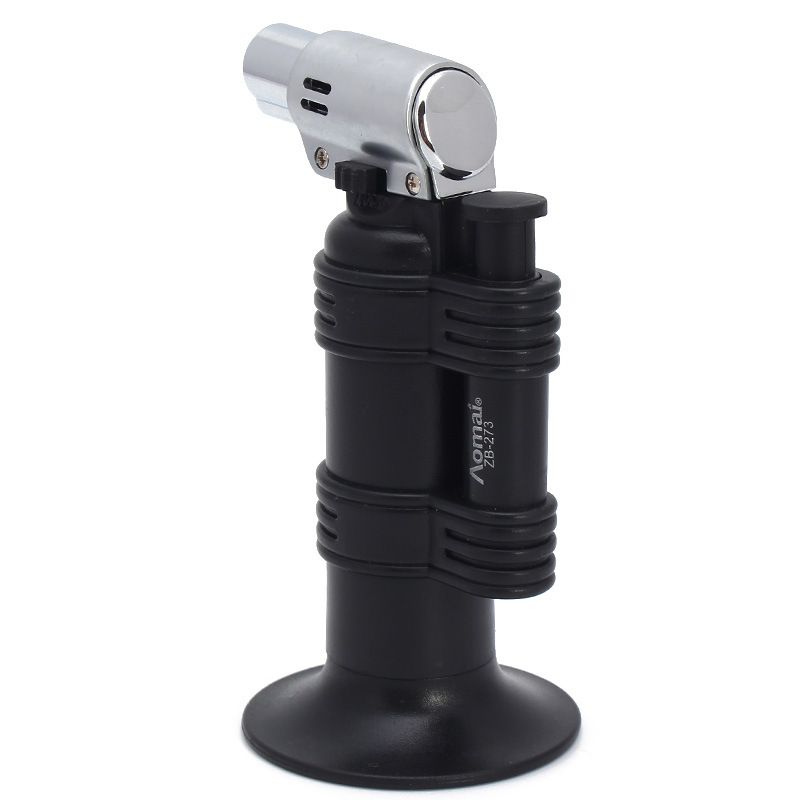 2021 Table Torch Lighter Stright Flame Windproof Jet Lighter For Cigar