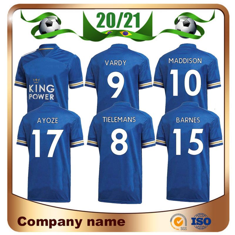 2020 New 20/21 Leicester Soccer Jerseys 2020 Home City ...