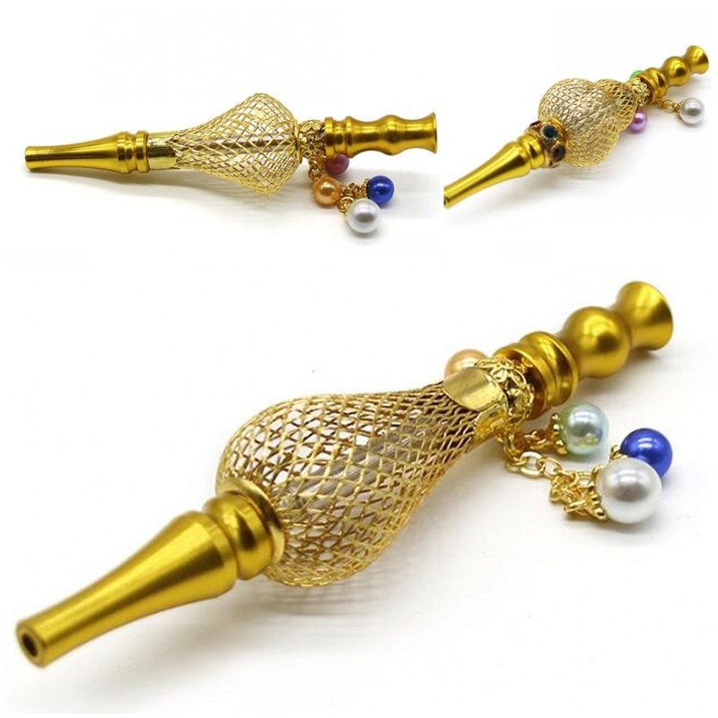 2020 Removable Hookahs Tips Diamond Inlay Hookah Shisha Pearl Pendant