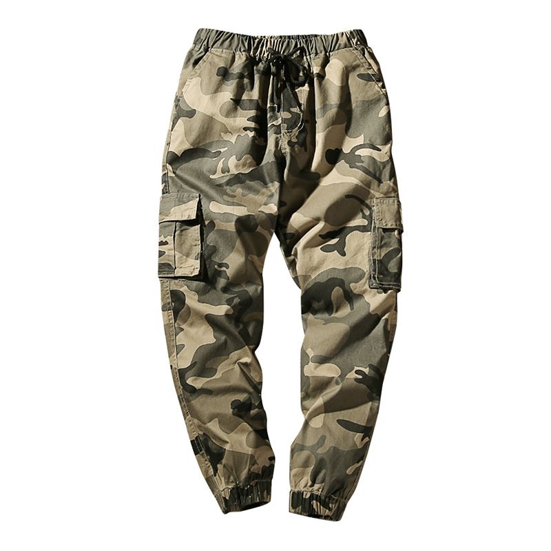 2021 Camouflage Baggy Multi Pockets Large Size Men Casual Streetwear ...