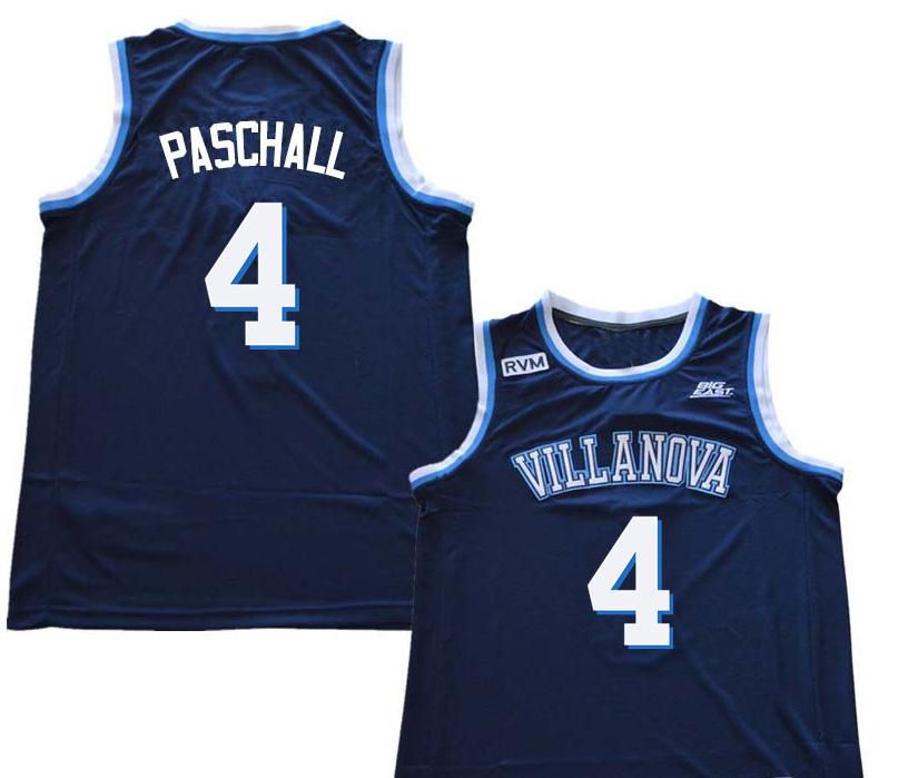 2020 Custom Men Youth Women Villanova Wildcats Eric Paschall 4 Phil Booth Jermaine Samuels ...