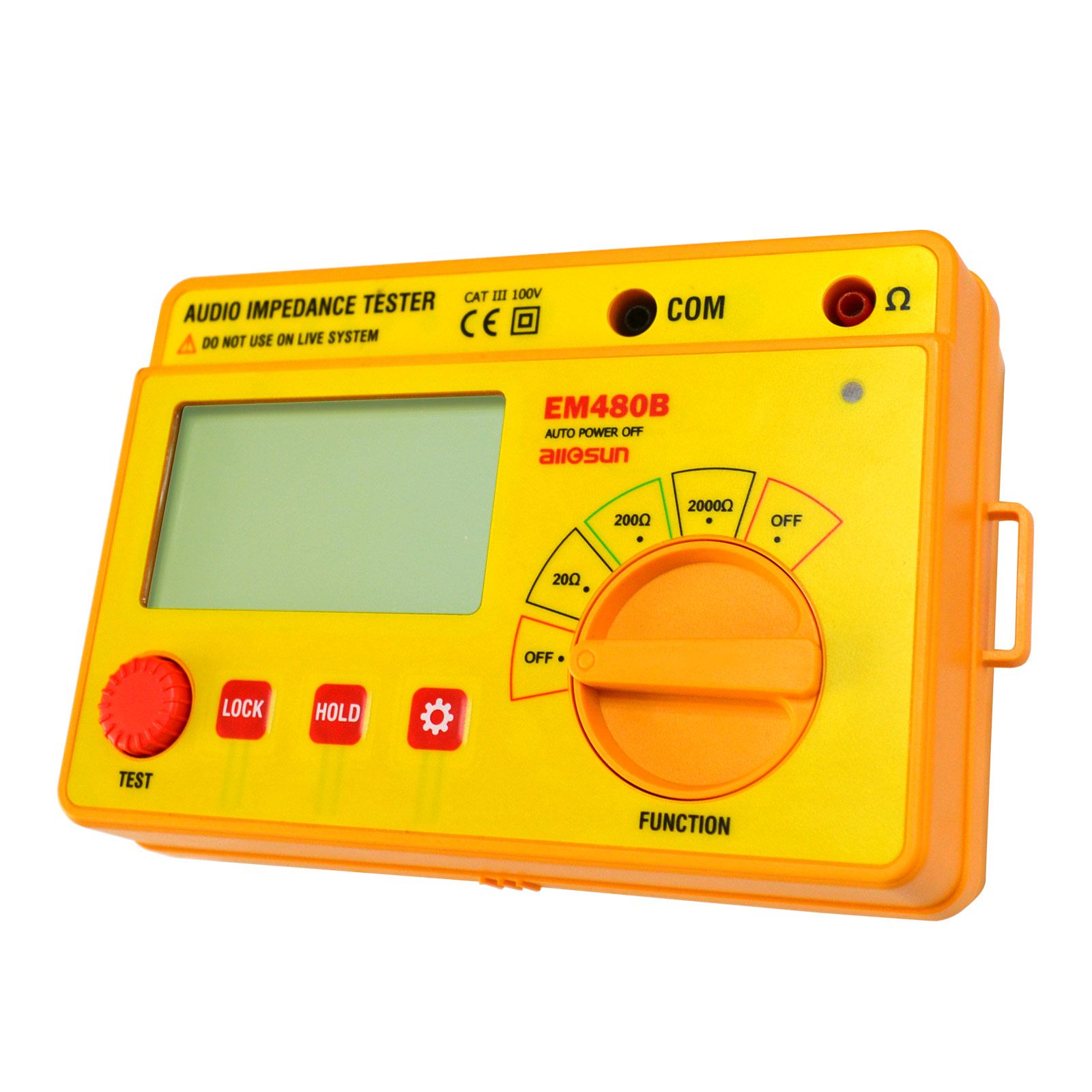 2021 Digital Audio Impedance Test Meter Speaker Voice Resistor System