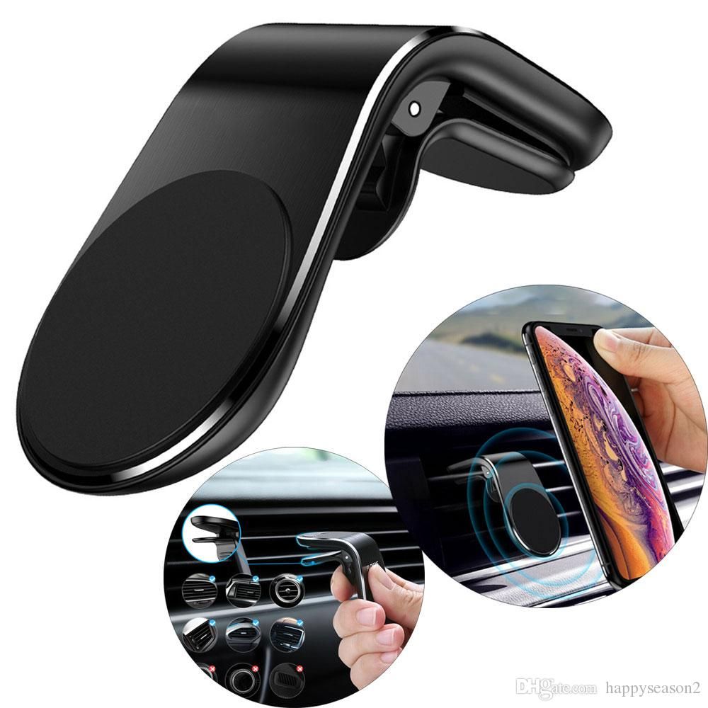 2021 L Type Car Phone Holder Air Vent Clip Phone