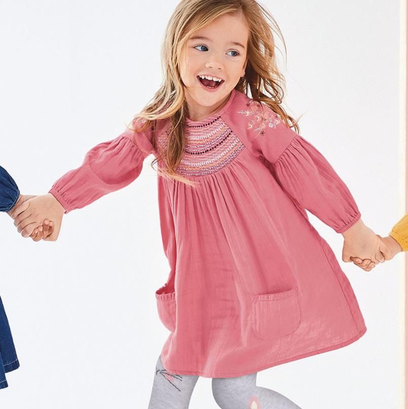 2021 Princess Boutique Dress Costume For Baby Full Sleeve Blouse