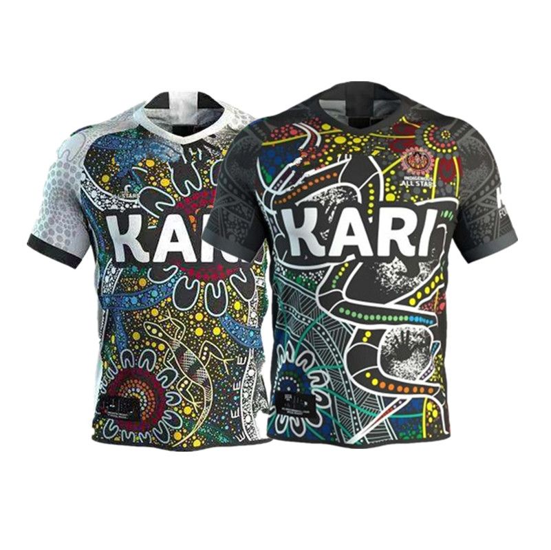 2020 INDIGENOUS ALL STARS 2020 Home And Nines RUGBY JERSEY ...