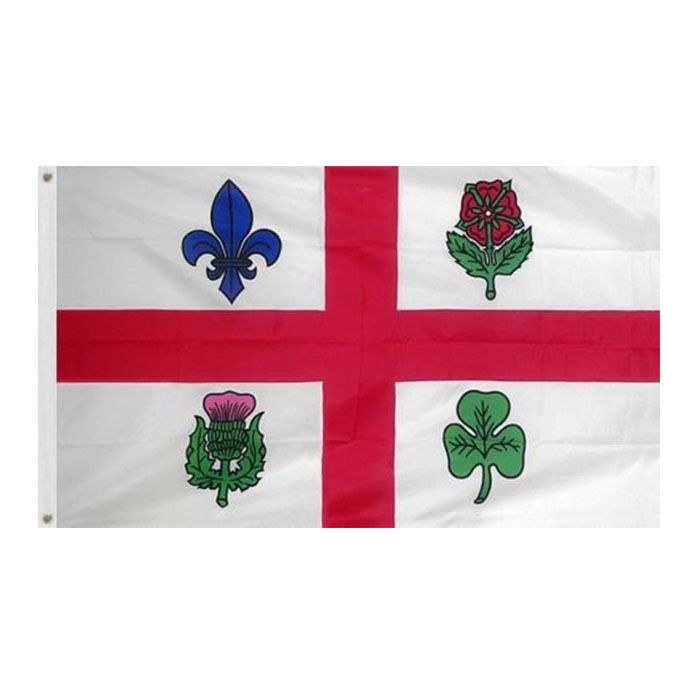 2020 Montreal City Flag High Quality 3x5 FT City Banner 90x150cm