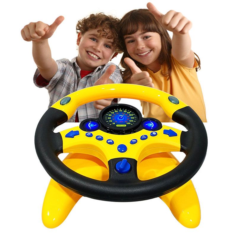 simulation steering wheel toy
