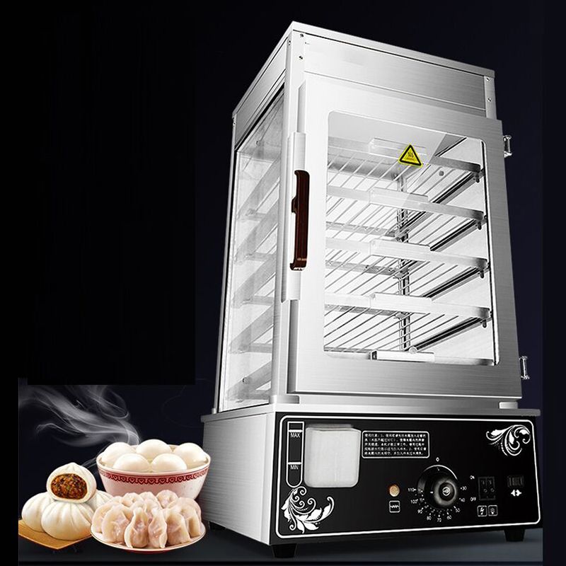 2021 HOT Electric Food Steamer Commercial Bun Steam Machine Stainless