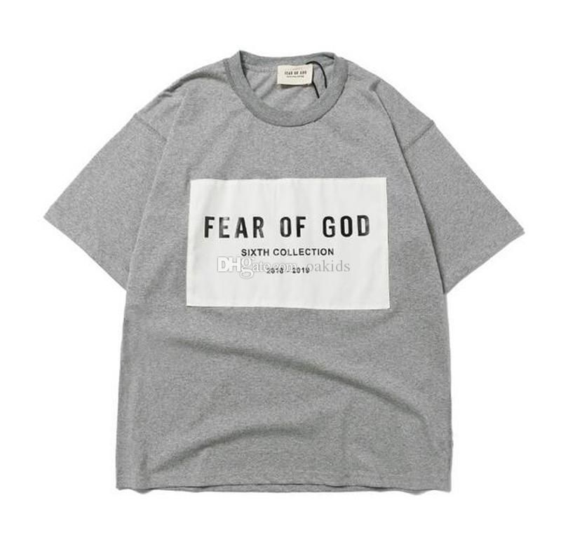 fear of god t shirt size chart