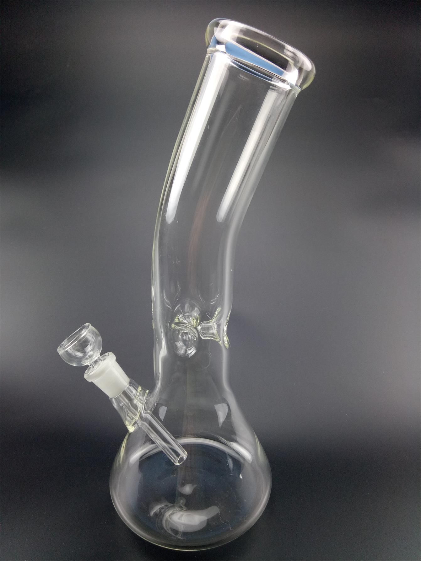 2021 10inch Glass Bong Huge Mouth Glass Water Bongs With Downstem Bowl