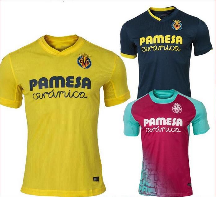 2020 20 21 Villarreal CF Soccer Jerseys 2020 2021 Home ...