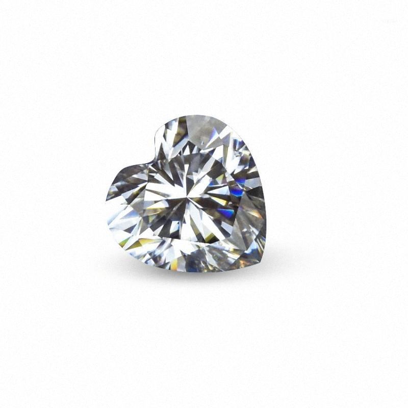 2020 Heart Cut Flawless D Color Moissanite Diamond Easy To Pass The Test Greater Than Or Equal