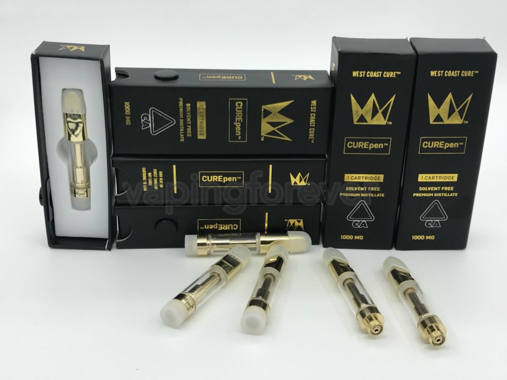 West Coast Cure Pen Vape Cartridges CUREpen Gold Th210 Th205 Ceramic