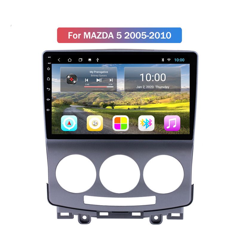 2021 Android Car Radio For MAZDA 5 2005 2010 Touch Screen Stereo Video