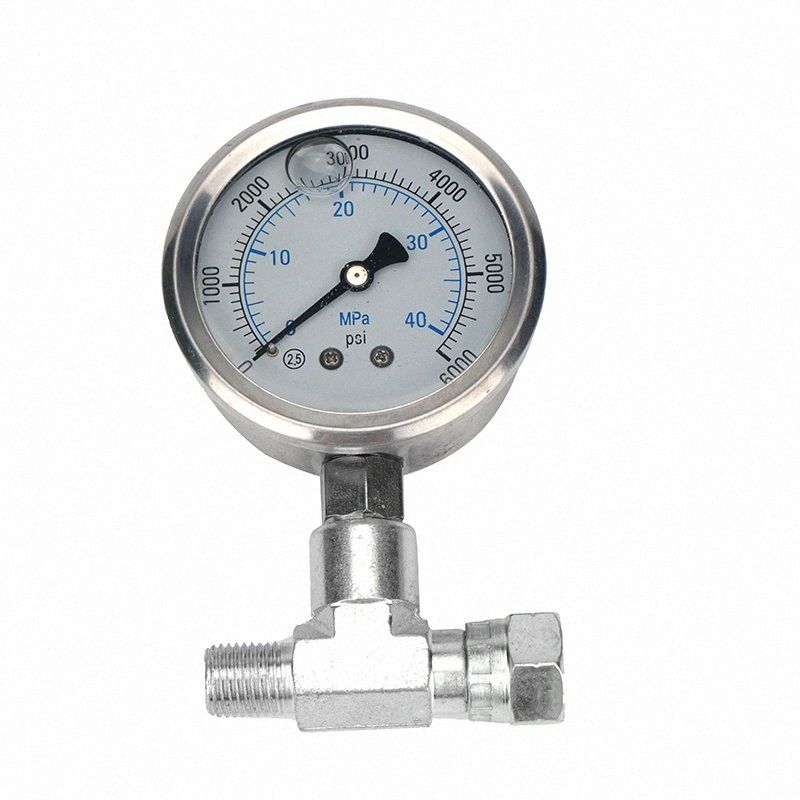 2021 High Pressure Airless Sprayer Pressure Gauge Tee Pipe Coupling