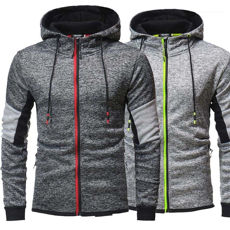 2021 Loose Casual Cardigan Mens Designer Sweatshirts Size M 3XL Patchwork Hooded Autumn Mens 