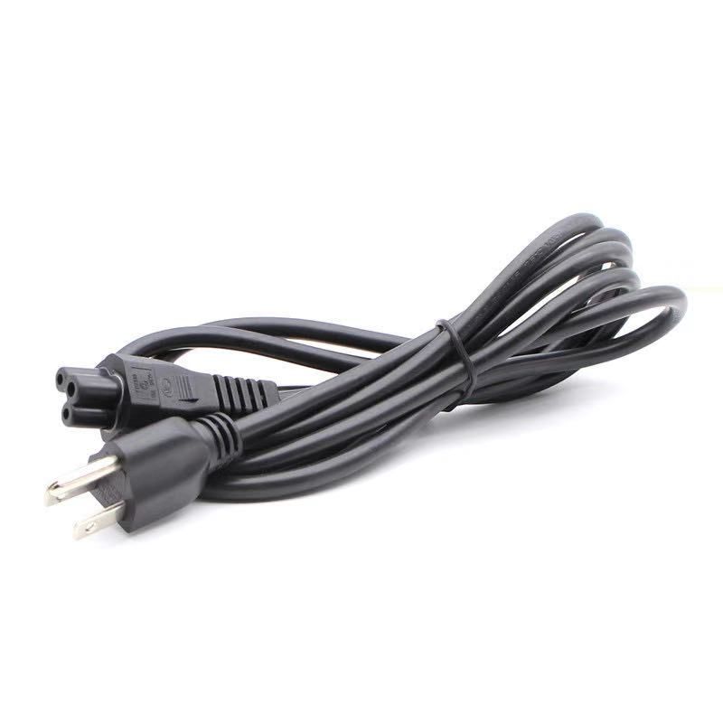 High Quality 1.5m Length Cord Use for Laptop AC Adapters with 3 Prong US Plug Power Cable