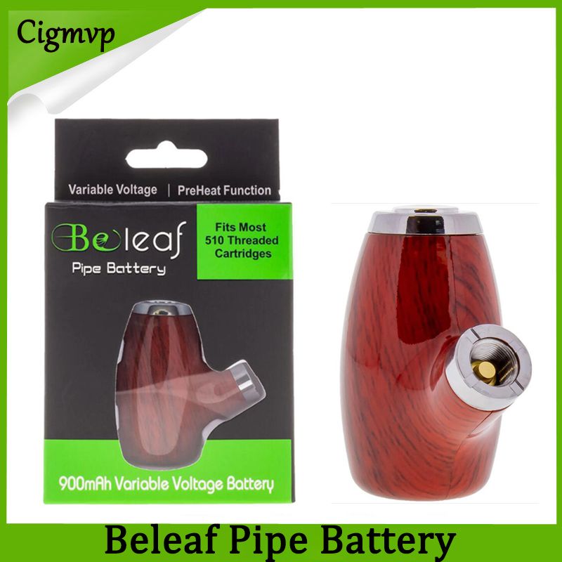 100 Original Beleaf Smart Vape Pen Cartridge Adjustable Battery 900mAh