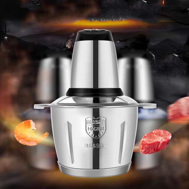2021 Commercial Large Capacity Meat Grinder Spice Garlic Chopper