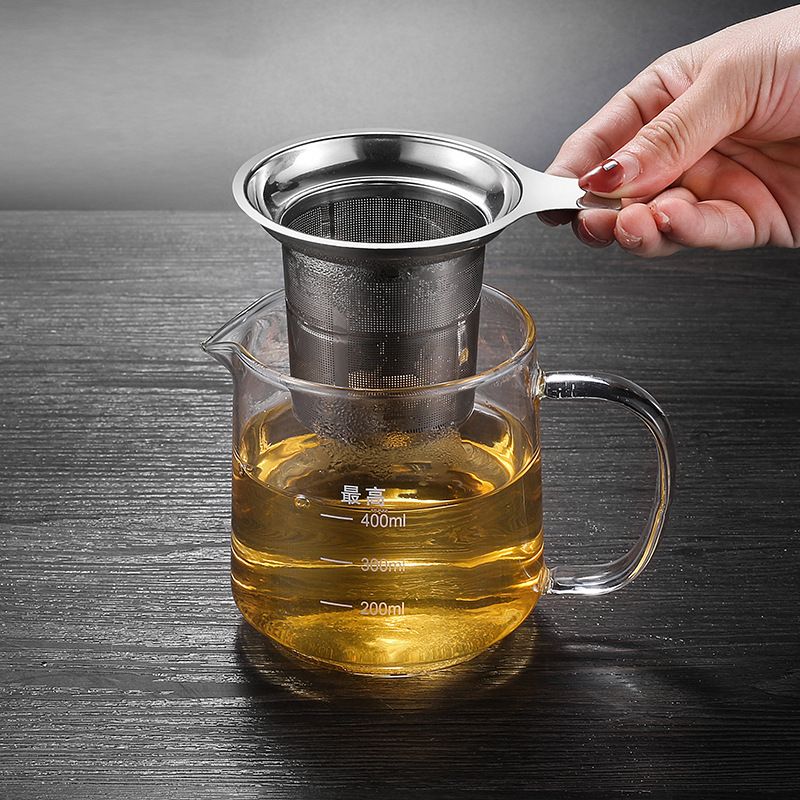 Wholesale 304 Stainless Steel Tea Strainers Large Capacity Tea Infuser Mesh Strainer Water