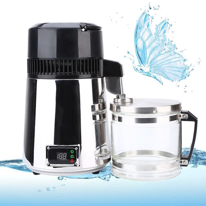 2020 4L Home Pure Water Distiller Filter Water Distilled Machine Dental